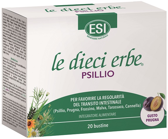 ESI LE DIECI ERBE PSILLIO 20 BUSTINE 5,6 G - Farmacia Rossi2 - Farmacia Rossi 