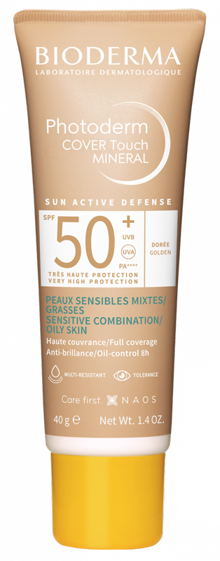 PHOTODERM COVER TOUCH MINERAL DORE' SPF50+ 40 ML - Farmacia Rossi2 - Farmacia Rossi 