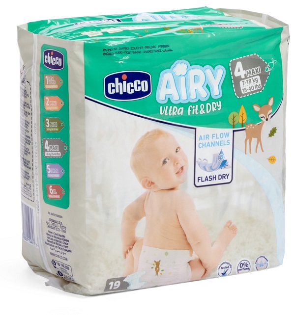 CHICCO PANNOLINI MAXI 19X6 - Farmacia Rossi2 - Farmacia Rossi 