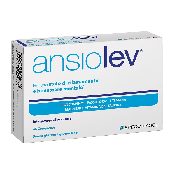 ANSIOLEV 45 COMPRESSE NUOVA FORMULA - Farmacia Rossi2 - Farmacia Rossi 