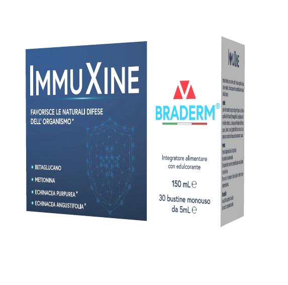 IMMUXINE 30 BUSTINE DA 5 ML BRADERM - Farmacia Rossi2 - Farmacia Rossi 