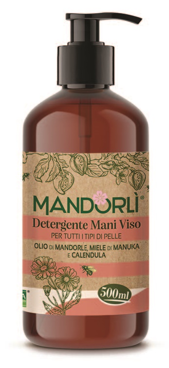MANDORLI DETERGENTE MANI VISO PER TUTTI I TIPI DI PELLE 500 ML - Farmacia Rossi2 - Farmacia Rossi 