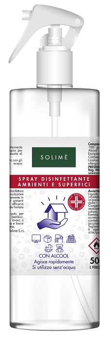 SPRAY DISINFETTANTE AMBIENTI E SUPERFICI 500 ML - Farmacia Rossi2 - Farmacia Rossi 
