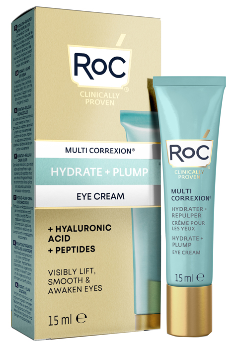 ROC MULTI CORREXION HYDRATE+ PLUMP CREMA OCCHI 15 ML - Farmacia Rossi2 - Farmacia Rossi 