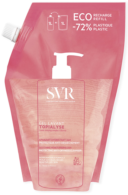 TOPIALYSE GEL LAVANT REFILL 1 L - Farmacia Rossi2 - Farmacia Rossi 
