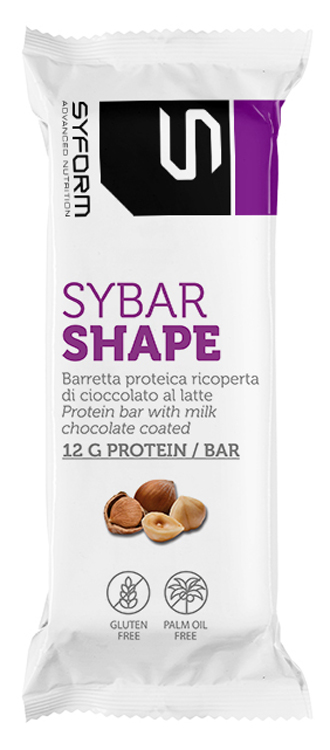 SYBAR SHAPE BARRETTA NOCCIOLA 40 G - Farmacia Rossi2 - Farmacia Rossi 