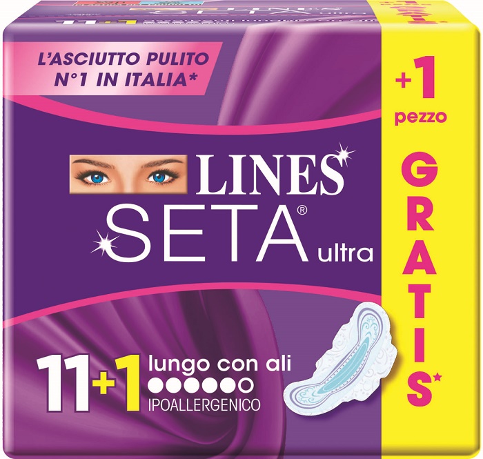 LINES SETA ULTRA LUNGO ALI CP 11+1 GRATIS - Farmacia Rossi2 - Farmacia Rossi 