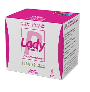 LADY PRESTERIL PROTEGGI SLIP RIPIEGATI BIODEGRADABILI 24 PEZZI - Farmacia Rossi2 - Farmacia Rossi 