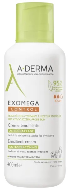 EXOMEGA CONTROL CREMA EMOLLIENTE 400 ML - Farmacia Rossi2 - Farmacia Rossi 