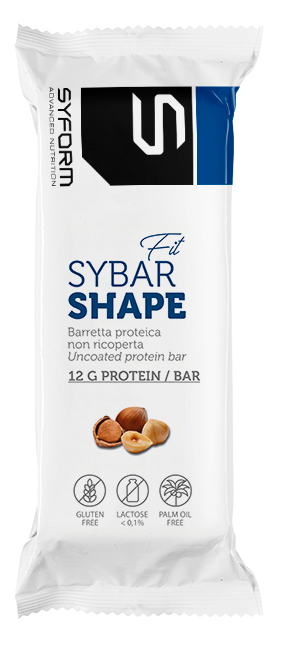 SYBAR SHAPE FIT BARRETTA NOCCIOLA 40 G - Farmacia Rossi2 - Farmacia Rossi 