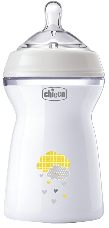 CHICCO BIBERON NAT FEEL PP 6M+ 330 ML UNISEX - Farmacia Rossi2 - Farmacia Rossi 