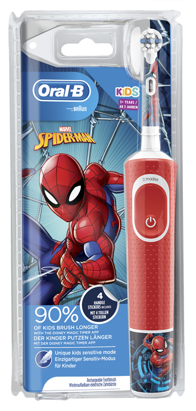 ORALB VITALITY KIDS SPIDERMAN SPAZZOLINO ELETTRICO - Farmacia Rossi2 - Farmacia Rossi 