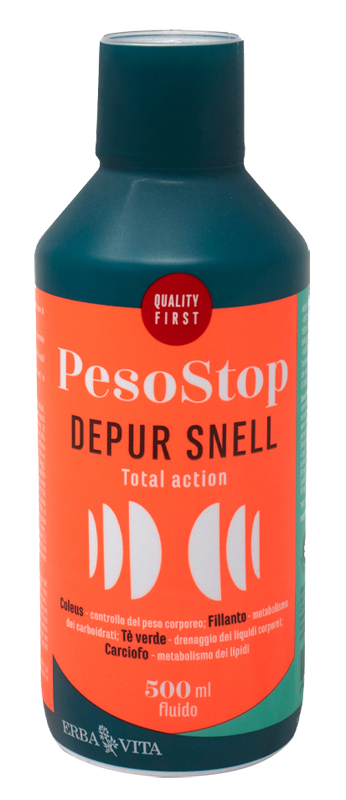 PESO STOP DEPUR SNELL 500 ML - Farmacia Rossi2 - Farmacia Rossi 