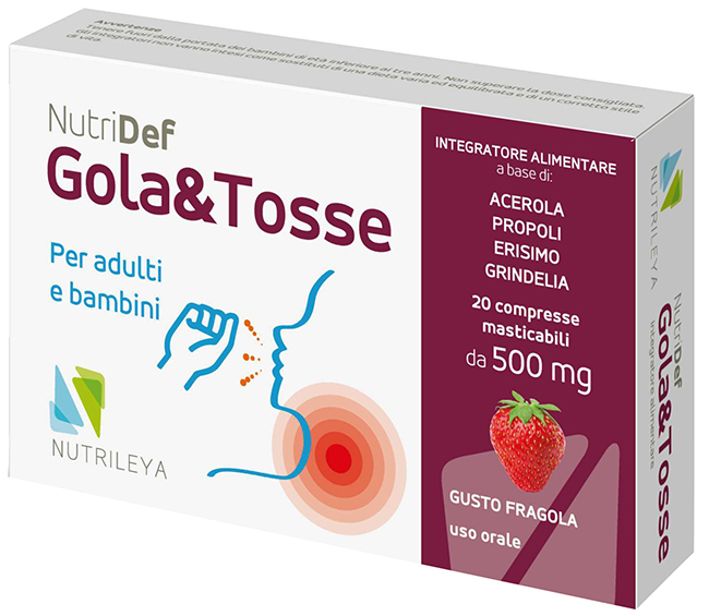 NUTRIDEF GOLA&TOSSE 20 COMPRESSE - Farmacia Rossi2 - Farmacia Rossi 