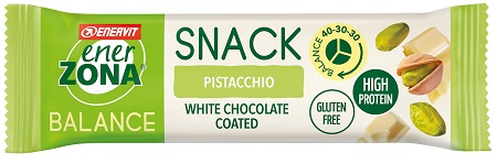 ENERZONA SNACK PISTACCHIO CIOCCOLATO BIANCO 27 G - Farmacia Rossi2 - Farmacia Rossi 