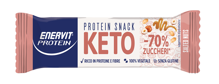 ENERVIT PROTEIN KETO SNACK SALTED NUTS 35 G - Farmacia Rossi2 - Farmacia Rossi 