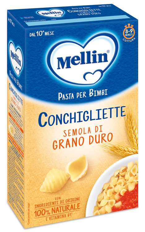 MELLIN CONCHIGLIETTE 100% GRANO DURO 280 G - Farmacia Rossi2 - Farmacia Rossi 