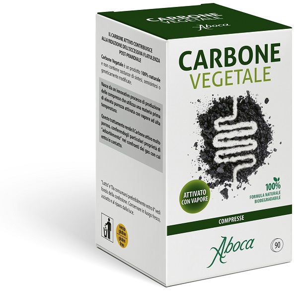 CARBONE VEGETALE 90 COMPRESSE - Farmacia Rossi2 - Farmacia Rossi 