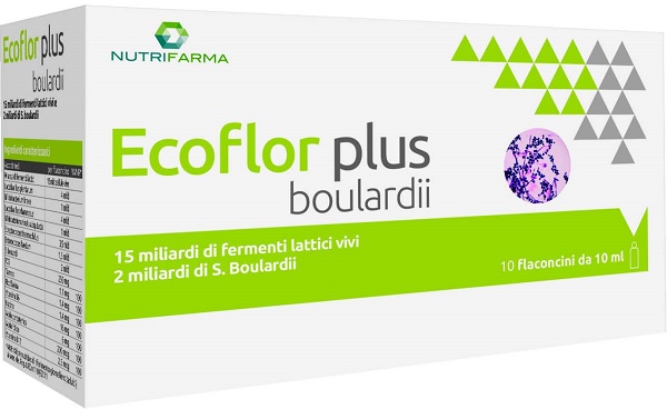 ECOFLOR PLUS BOULARDII 10 FLACONCINI - Farmacia Rossi2 - Farmacia Rossi 