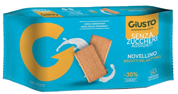 GIUSTO SENZA ZUCCHERO BISCOTTI MATTINO 350 G - Farmacia Rossi2 - Farmacia Rossi 