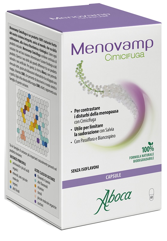 MENOVAMP CIMICIFUGA 60 CAPSULE - Farmacia Rossi2 - Farmacia Rossi 