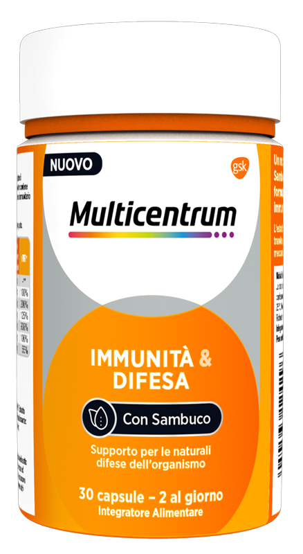 MULTICENTRUM IMMUNITA' & DIFESA 30 CAPSULE - Farmacia Rossi2 - Farmacia Rossi 