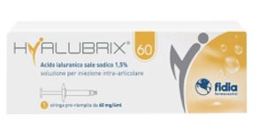 SIRINGA INTRA-ARTICOLARE HYALUBRIX 60 ACIDO IALURONICO 1,5% 60 MG 4 ML NO ETO - Farmacia Rossi2 - Farmacia Rossi 