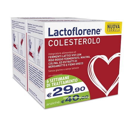 LACTOFLORENE COLESTEROLO BIPACK 20 + 20 BUSTINE - Farmacia Rossi2 - Farmacia Rossi 