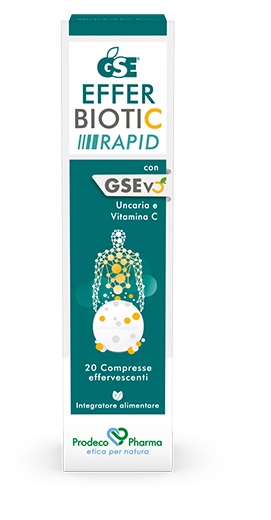 GSE EFFERBIOTIC RAPID 20 COMPRESSE - Farmacia Rossi2 - Farmacia Rossi 
