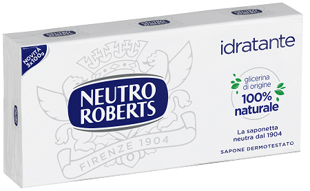NEUTRO ROBERTS SAPONE SOLIDO TRIS 3 PEZZI DA 100 G - Farmacia Rossi2 - Farmacia Rossi 