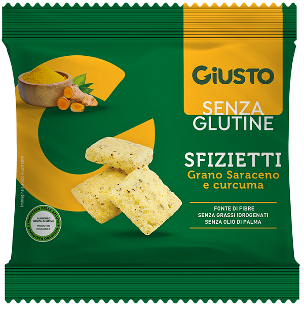 GIUSTO SENZA GLUTINE SFIZIETTI GRANO SARACENO 40 G - Farmacia Rossi2 - Farmacia Rossi 