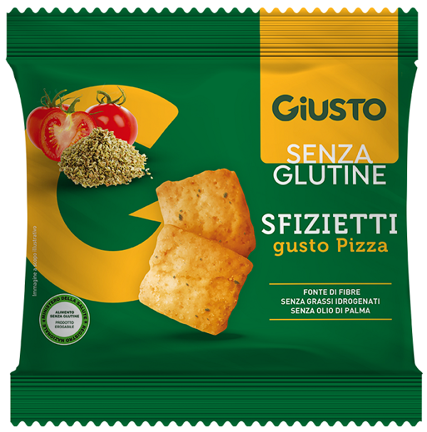 GIUSTO SENZA GLUTINE SFIZIETTI PIZZA 40 G - Farmacia Rossi2 - Farmacia Rossi 