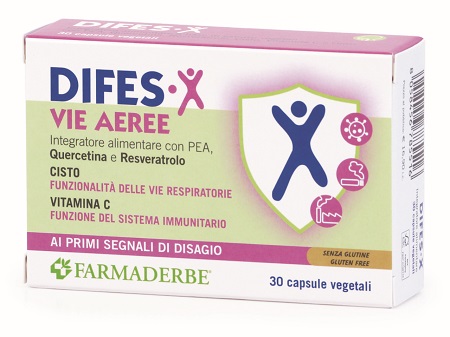DIFES X VIE AEREE 30 CAPSULE - Farmacia Rossi2 - Farmacia Rossi 