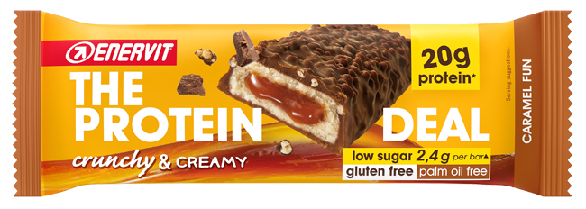 THE PROTEIN DEAL CARAMEL FUN BARRETTA 55 G - Farmacia Rossi2 - Farmacia Rossi 