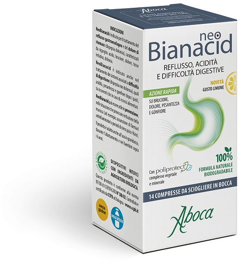 NEOBIANACID 14 COMPRESSE LIMONE - Farmacia Rossi2 - Farmacia Rossi 