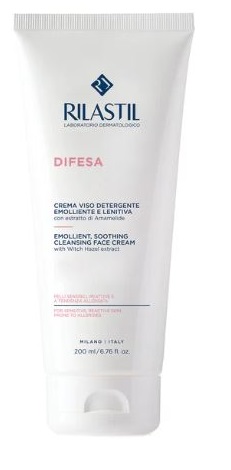 RILASTIL DIFESA CREMA VISO DETERGENTE EMOLLIENTE E LENITIVA 200 ML - Farmacia Rossi2 - Farmacia Rossi 