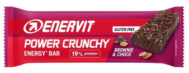ENERVIT SPORT POWER CRUNCHY BROWNIE E CHOCO 40 G - Farmacia Rossi2 - Farmacia Rossi 