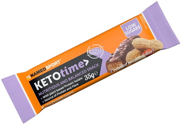 KETOTIME BAR ROASTED PEANUT 35 G - Farmacia Rossi2 - Farmacia Rossi 