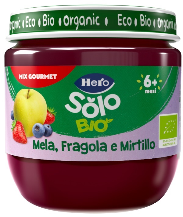 HERO SOLO OMOGENEIZZATO MELA CANNELLA 120 G - Farmacia Rossi2 - Farmacia Rossi 