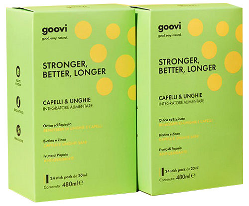GOOVI CAPELLI & UNGHIE STICK PACK - Farmacia Rossi2 - Farmacia Rossi 