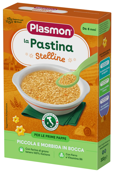 PLASMON PASTA STELLINE 300 G - Farmacia Rossi2 - Farmacia Rossi 