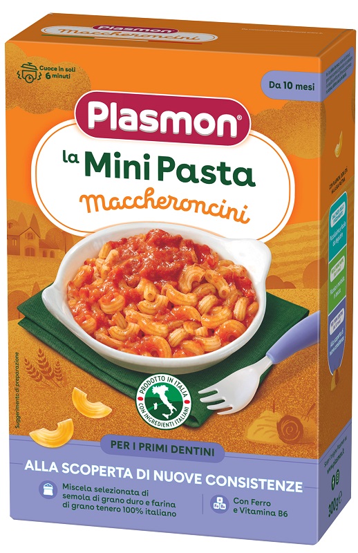 PLASMON PASTA MACCHERONCINI 300 G - Farmacia Rossi2 - Farmacia Rossi 
