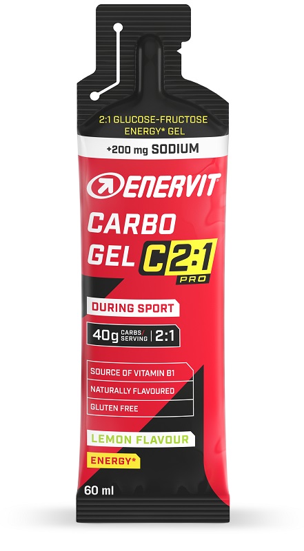 ENERVIT C2 1 PRO CARBO GEL LEMON CON SODIO 60 ML - Farmacia Rossi2 - Farmacia Rossi 