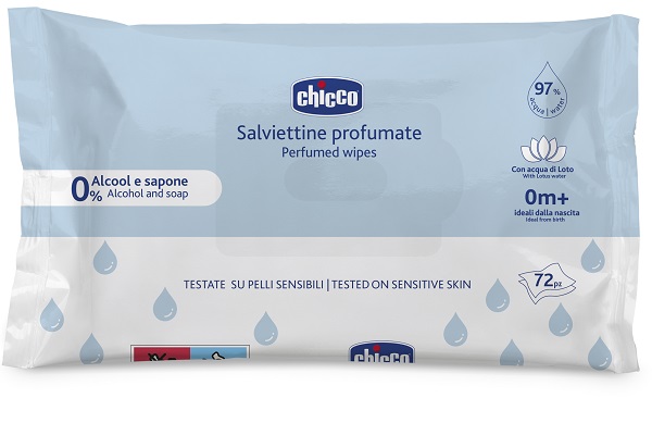 CHICCO SALVIETTE 72 PEZZI NO PLAQUE - Farmacia Rossi2 - Farmacia Rossi 